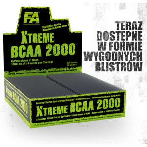 Fitness Authority Xtreme BCAA 2000 15 tabletek (1 blister)